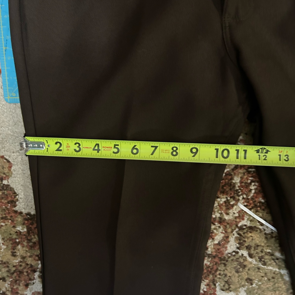 Vintage Wrangler Rancher Men's Dark Brown Dress Pants 34X30 - Picture 5 of 7